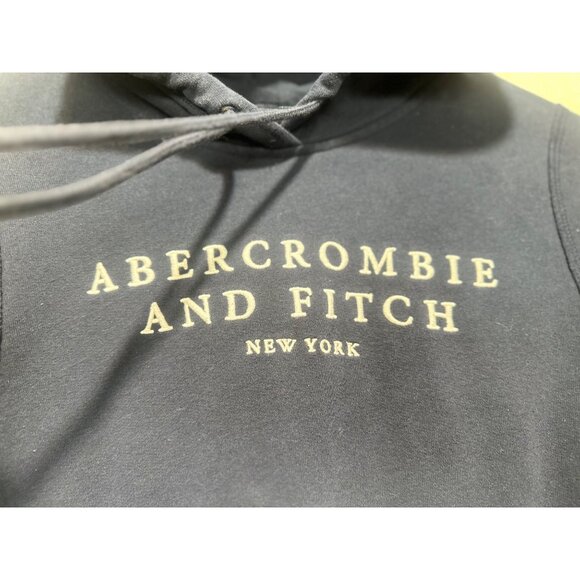 Abercrombie & Fitch Sweatpant Hoodie Set Women Small-Medium Blue Y2K 2000 School - Picture 11 of 16